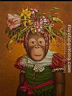 Unknown Dress Monkey 3 painting